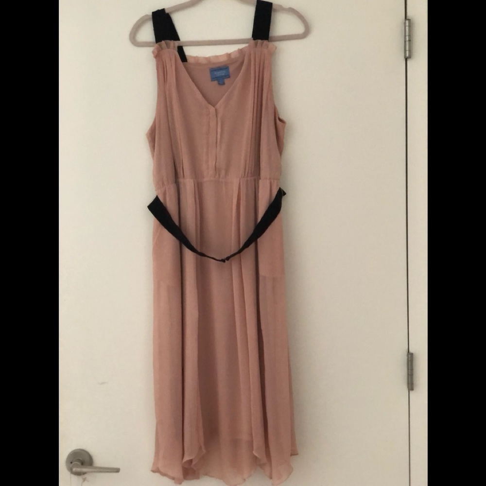 Vera Wang Chiffon Old Rose dress